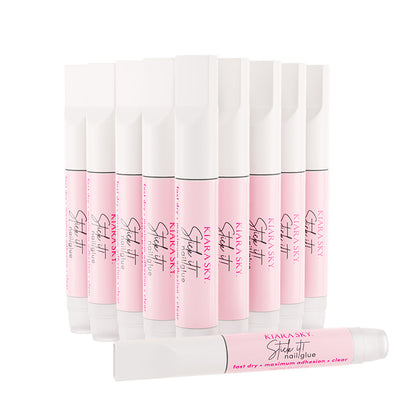 10pc Stick It Nail Glue