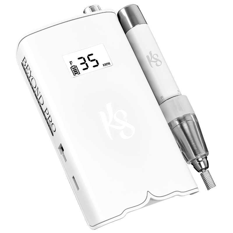 White Nail Drill Profile